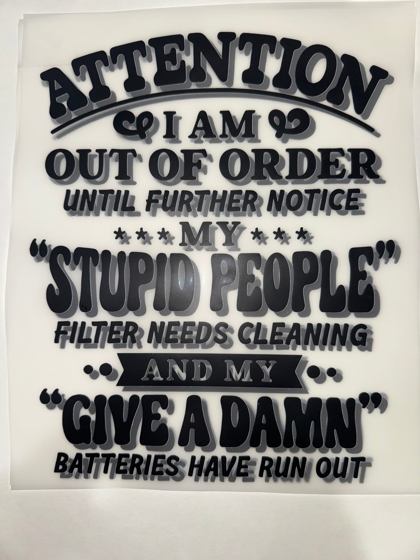 Adult DTF